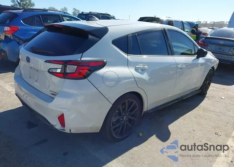 2024 Subaru Impreza Rs 5-Door z USA, uszkodzony, nr VIN JF1GUHJC6R8876201